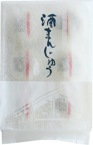 京都・伏水酒まんじゅう(こしあん)6個入