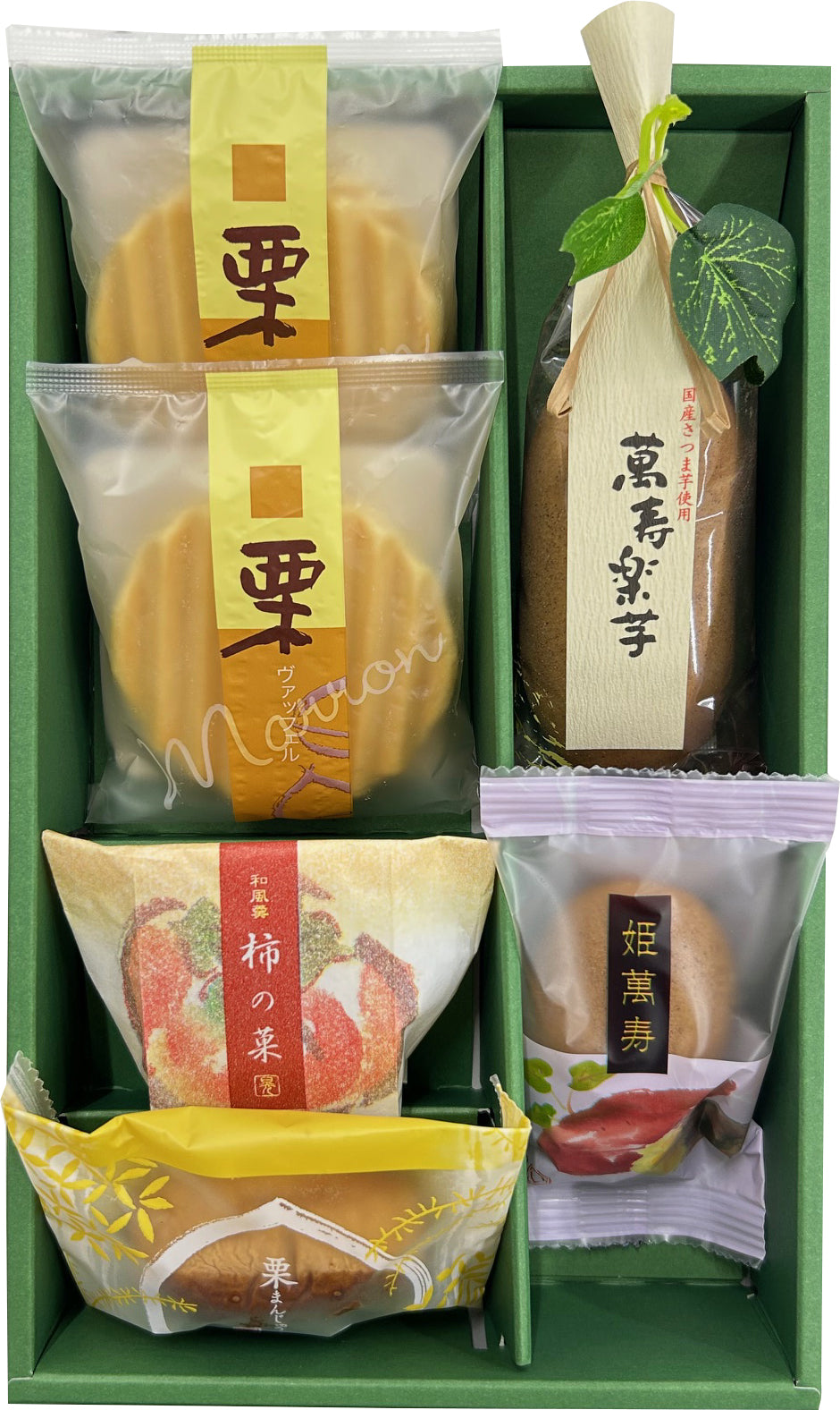 旬菓のにぎわい(秋)6個入