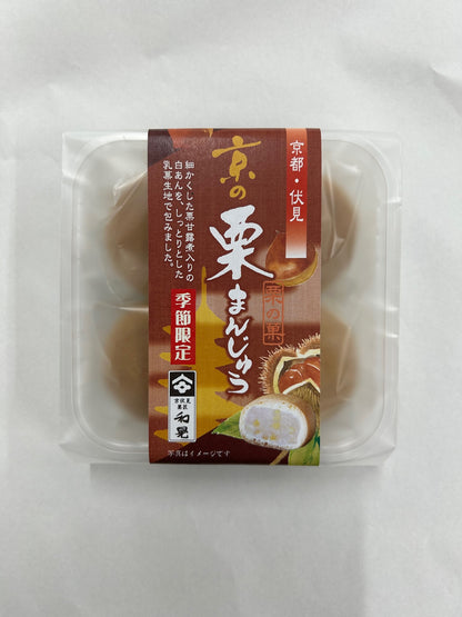 京の栗まんじゅう　4個入